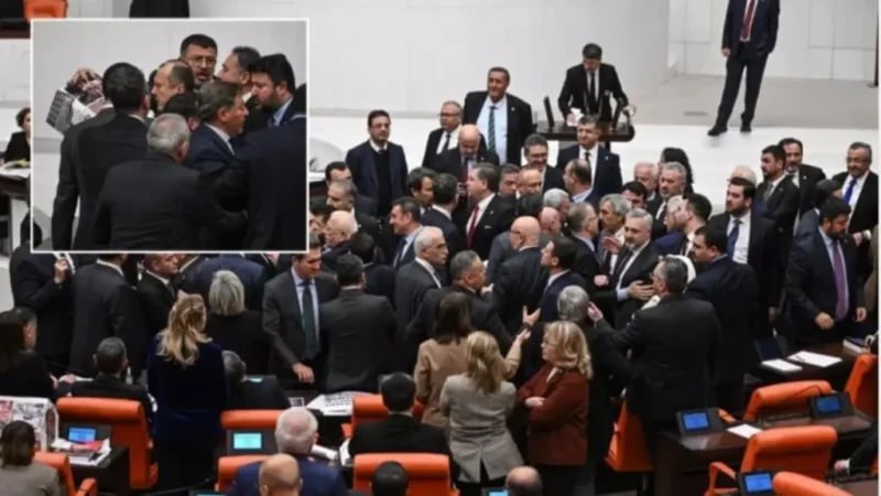 Քաշքշուկ ու վիճաբանություն Թուրքիայի խորհրդարանում