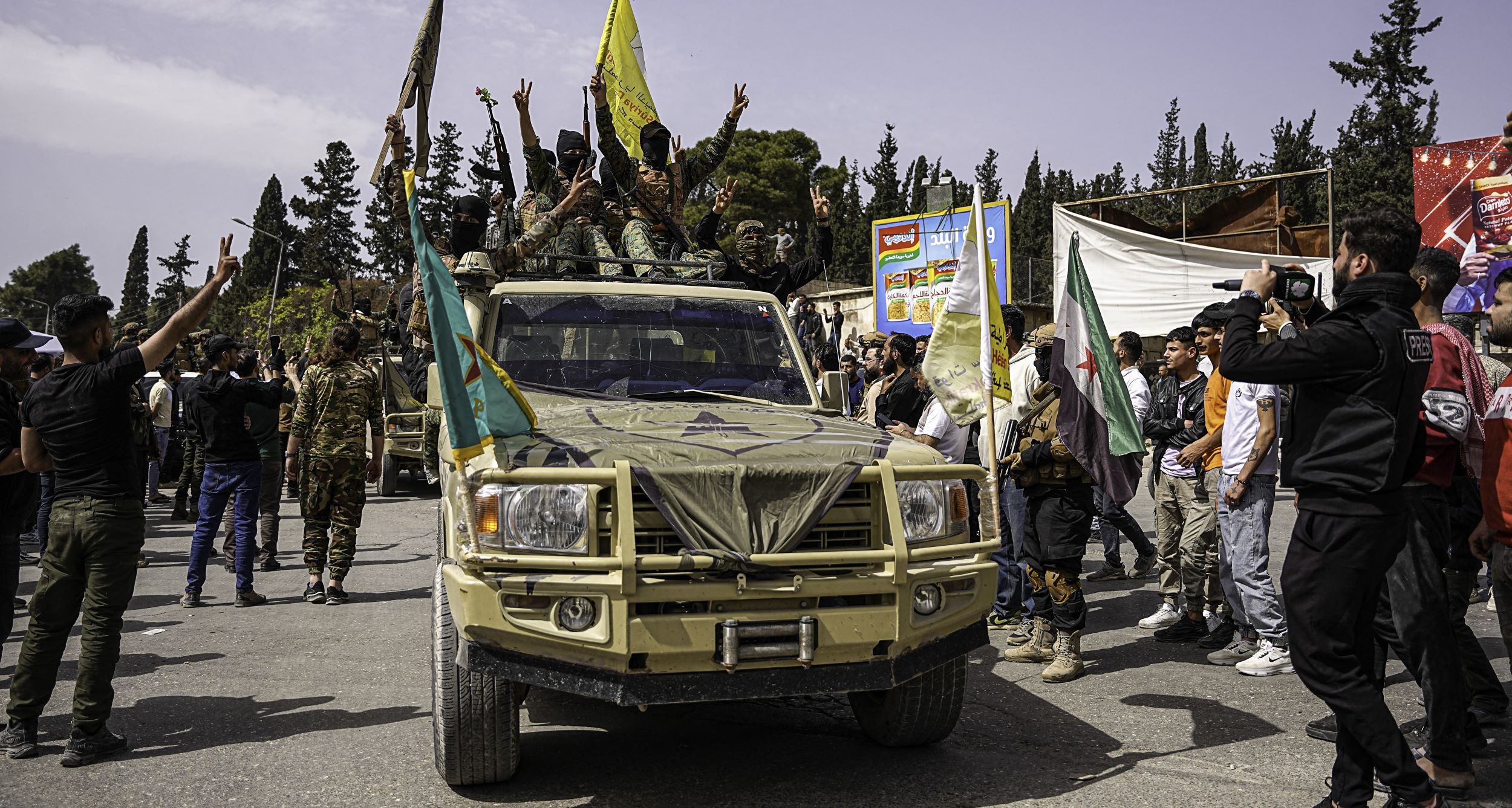 Սիրիայում քրդերը հարձակվել են Թուրքիայի դրոշի վրա