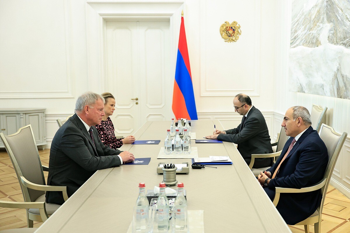 ՀՀ վարչապետը հրաժեշտի հանդիպում է ունեցել ԵՄ քաղաքացիական դիտորդական առաքելության ղեկավարի հետ