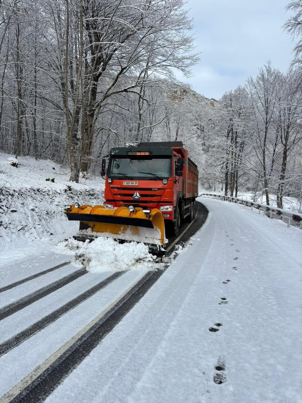 Վայքի, Գորիսի, Կապանի տարածաշրջաններում ձյուն է տեղում