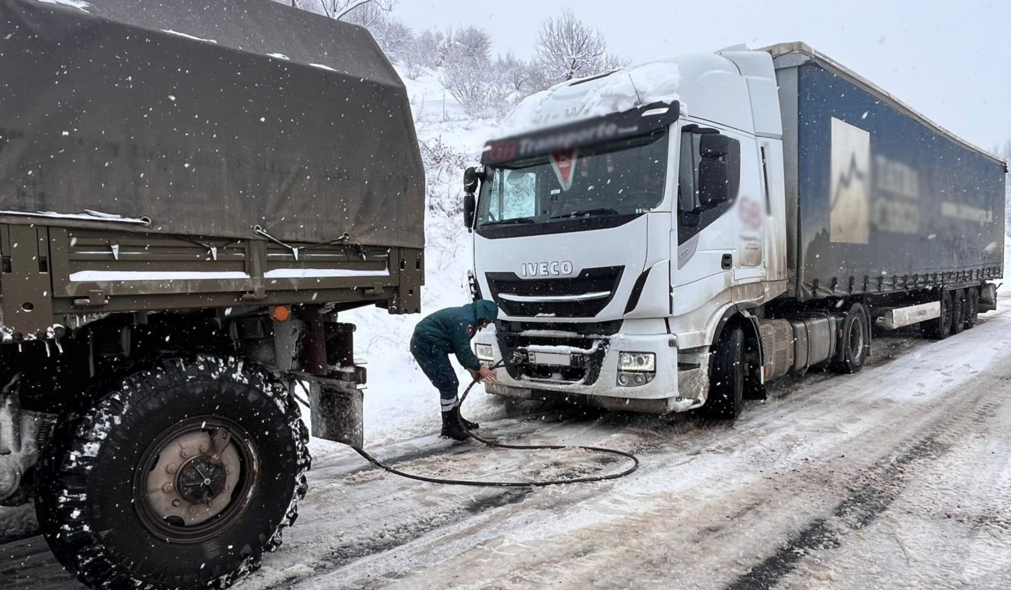 Մեկ օրում արգելափակումից դուրս է բերվել 126 տրանսպորտային միջոց, 229 քաղաքացու ցուցաբերվել է համապատասխան օգնություն