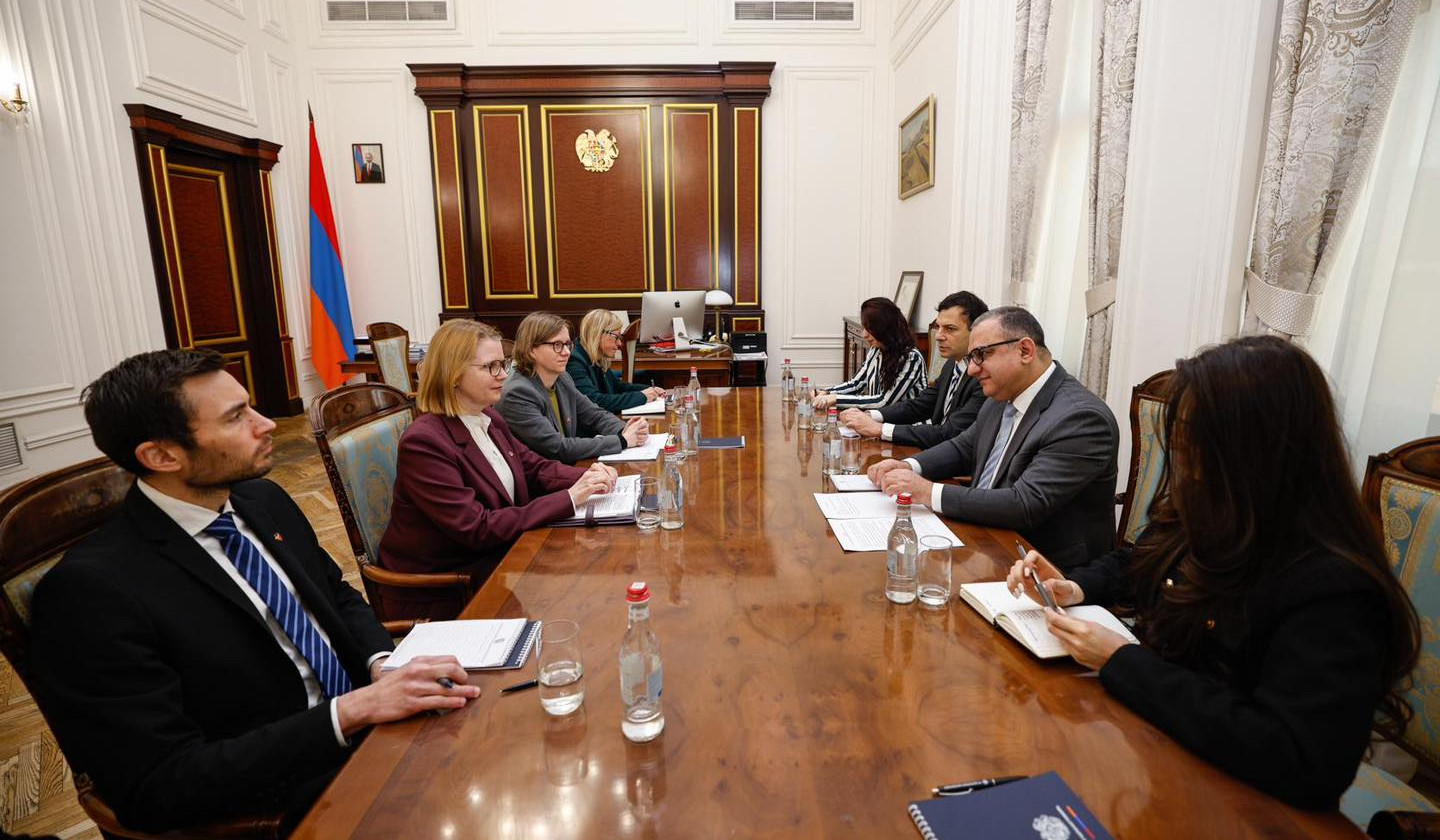 Տիգրան Խաչատրյանը և Գերմանիայի դեսպանն ընդգծել են համագործակցության խորացման կարևորությունը