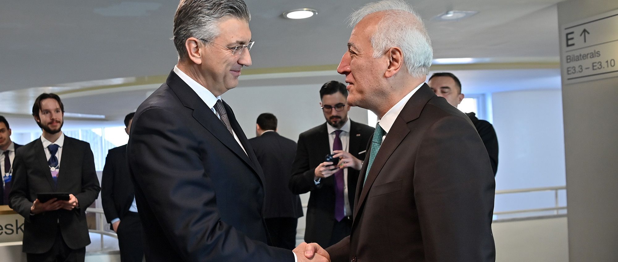 Վահագն Խաչատուրյանը և Խորվաթիայի կառավարության նախագահը անդրադարձել են ԵՄ ընդարձակման ապագային