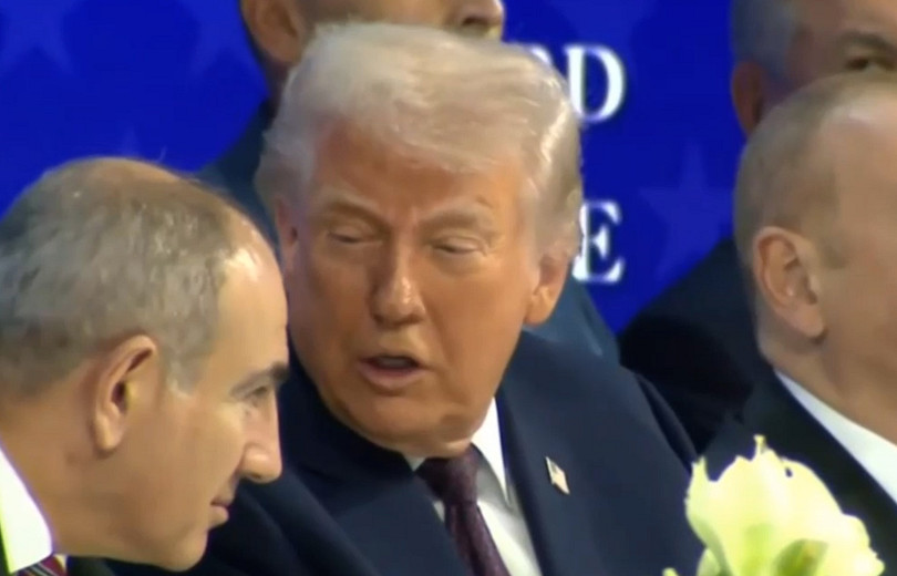 Թրամփը և Փաշինյանը զրուցել են «Խաղաղության խորհրդի» կանոնադրության ստորագրման արարողության ժամանակ․ տեսանյութ