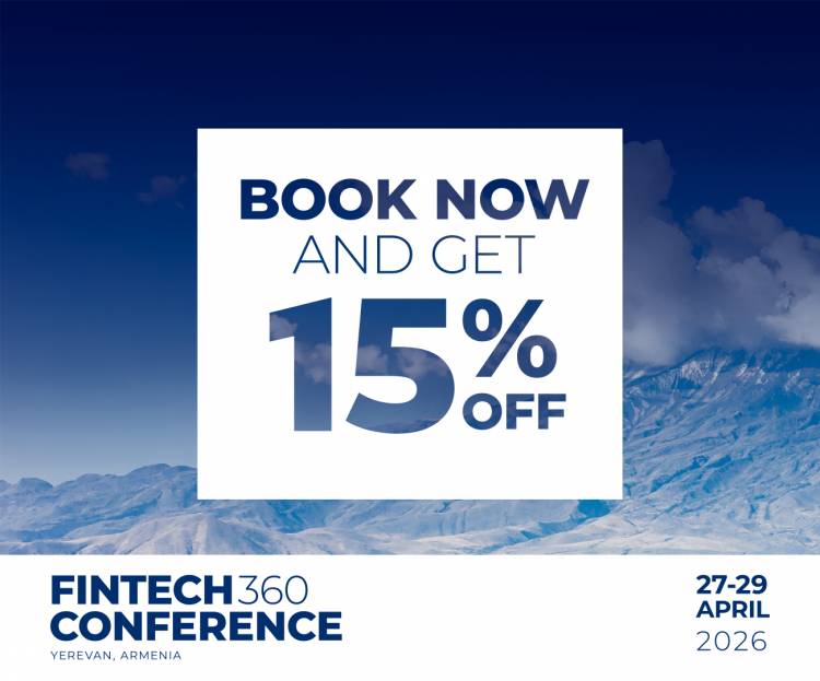 Забронируйте участие в конференции FINTECH360 до 31 марта и получите скидку 15%