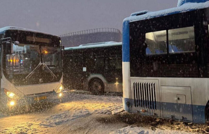 Եղանակային վատ պայմանների պատճառով հանրային տրանսպորտի որոշ երթուղիներում հնարավոր են ուշացումներ