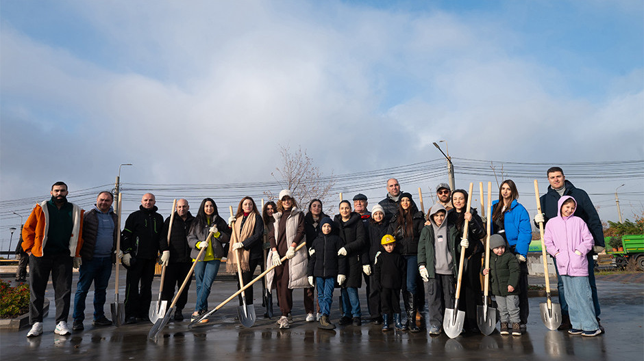 «ՄՈԳՈ»-ն 104 ծառ է նվիրել Երեւանին եւ մասնակցել է մեծ ծառատունկին