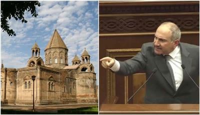 «Իրավունք». Եկեղեցու դեմ արշավը հունից հանում է նախարարներին ու մարզպետներին