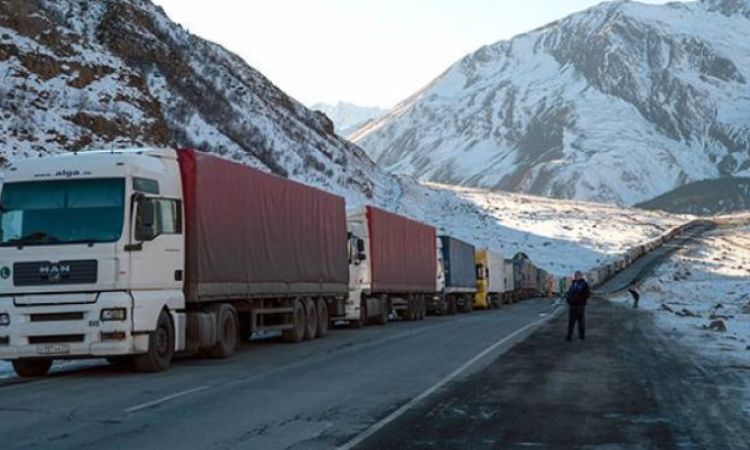 Ստեփանծմինդա-Լարս ավտոճանապարհը փակ է բեռնատարների համար